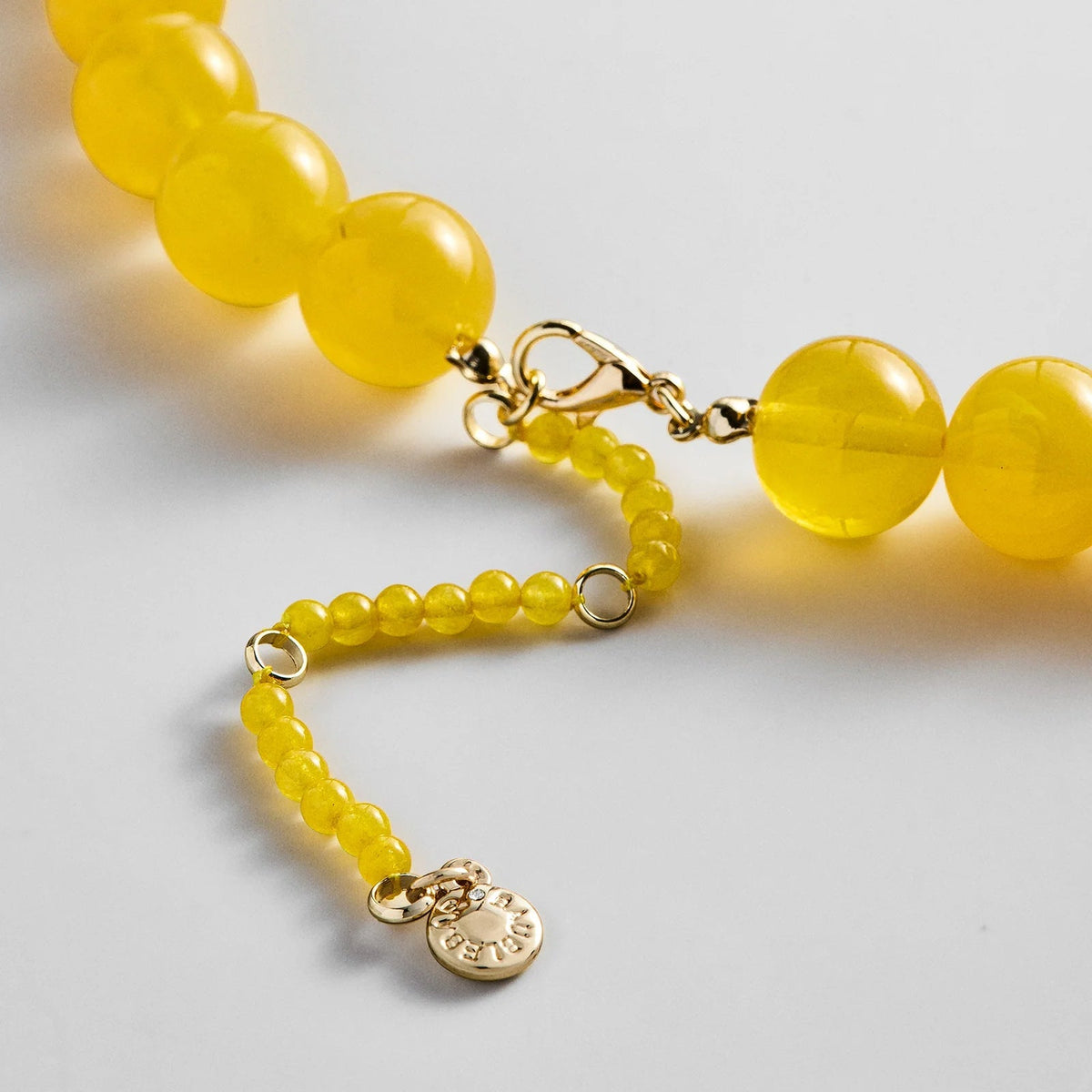 Lavisa - Beaded Statement Necklace For Women Layering Jewelry - Clasp & Finish View