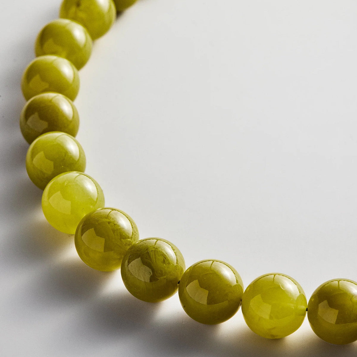 Lavisa - Lightweight Beaded Layering Necklace - On-Model & Scale View