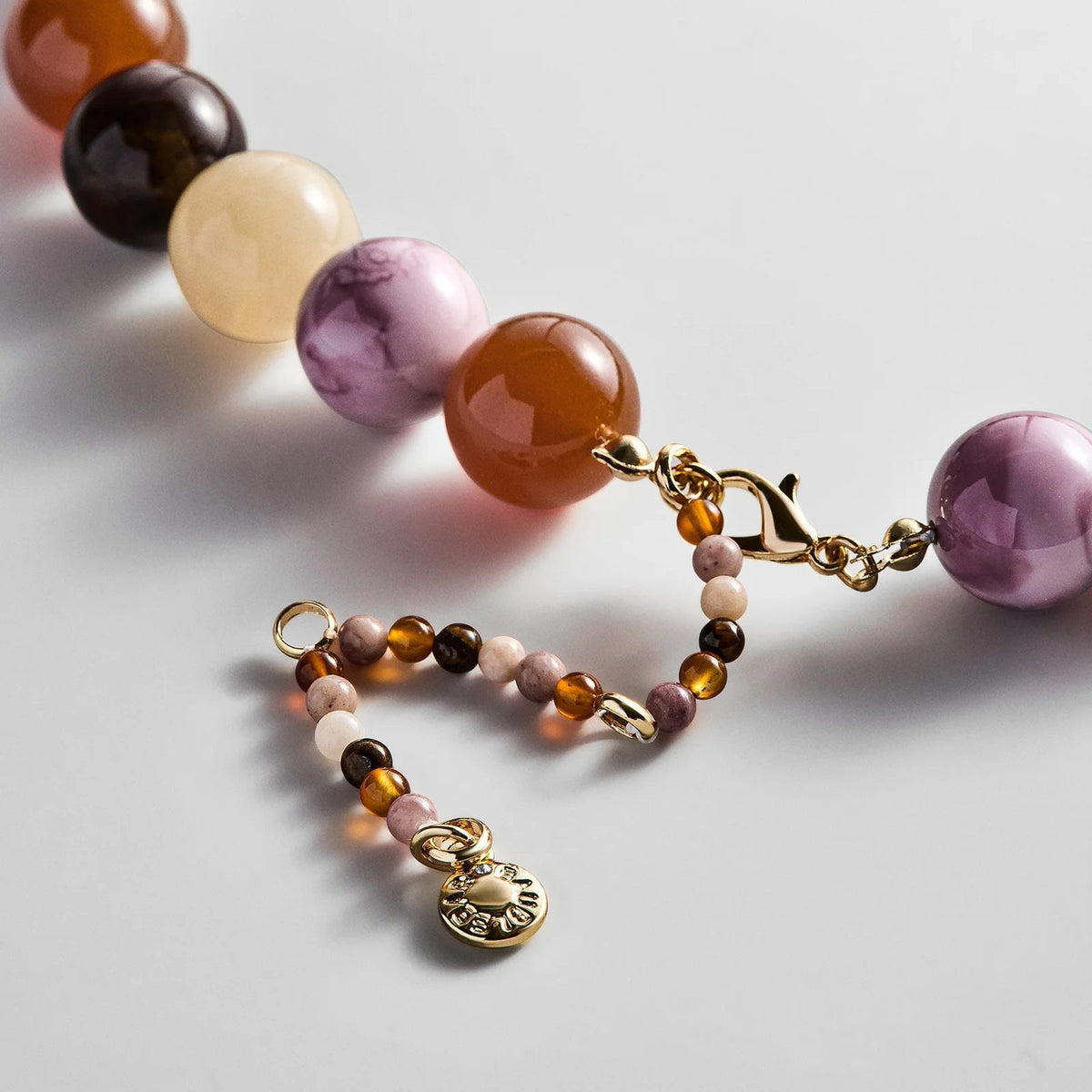 Lavisa - Mini Jane Beaded Layering Necklace - Clasp & Finish View