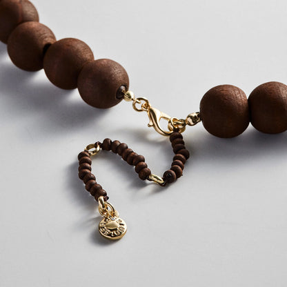 Lavisa - Beaded Statement Necklace for Women - Clasp & Finish View