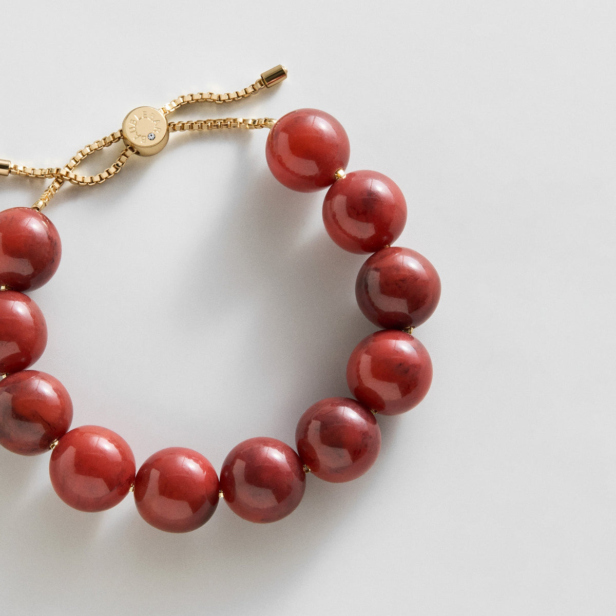 Lavisa - Beaded Box Chain Stackable Bracelet - Clasp & Finish View