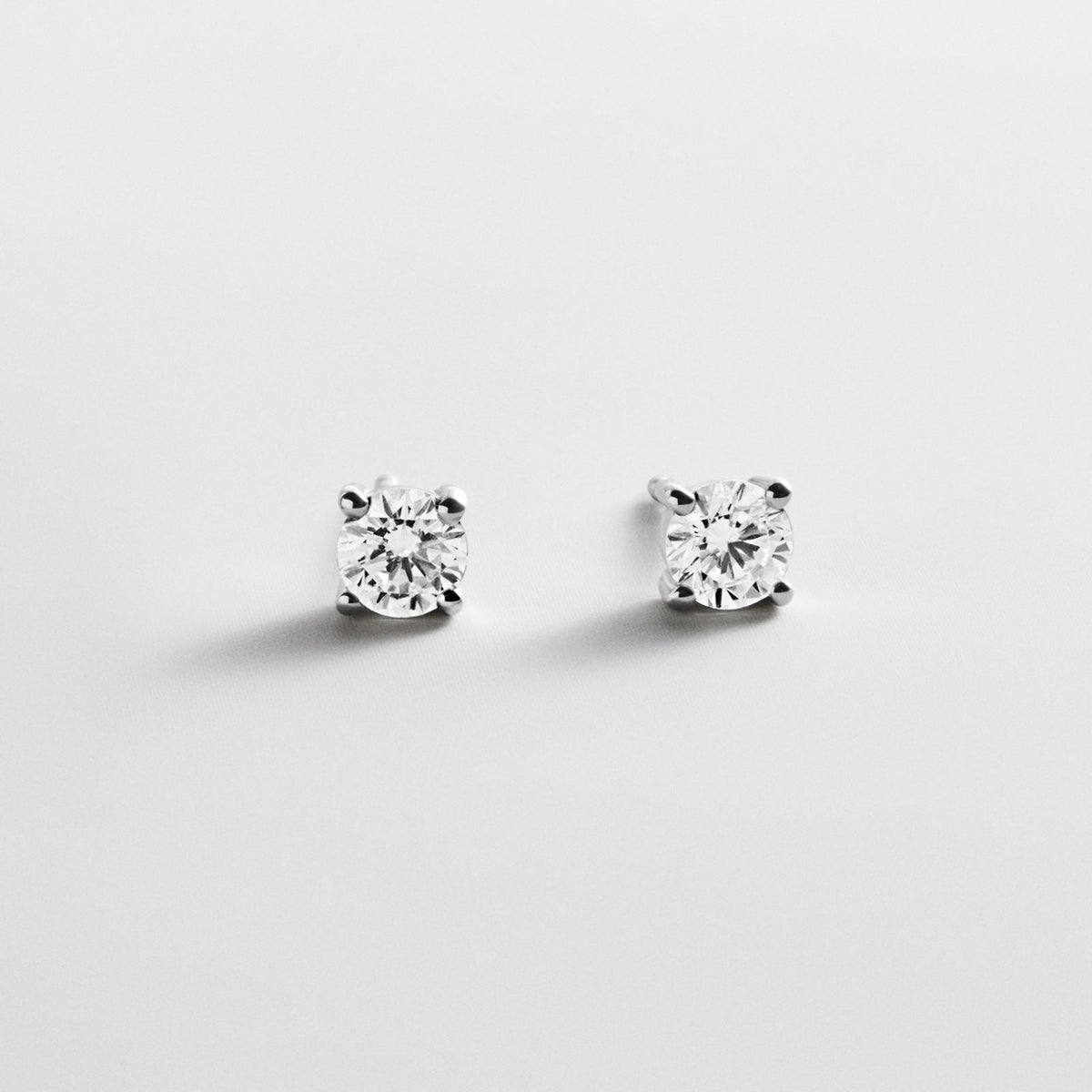 Lavisa - Essential Crystal And Moissanite Stud Earrings - Product Gallery View 29