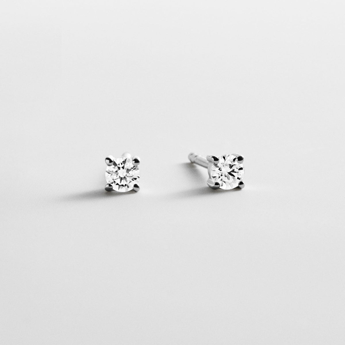 Lavisa - Essential Crystal And Moissanite Stud Earrings - Product Gallery View 26