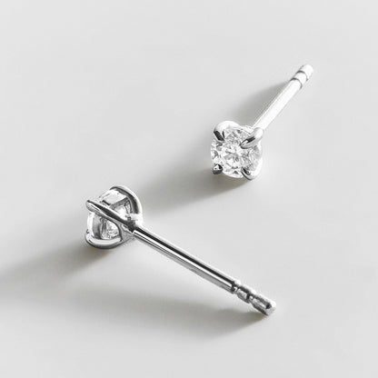 Lavisa - Essential Crystal And Moissanite Stud Earrings - Product Gallery View 12