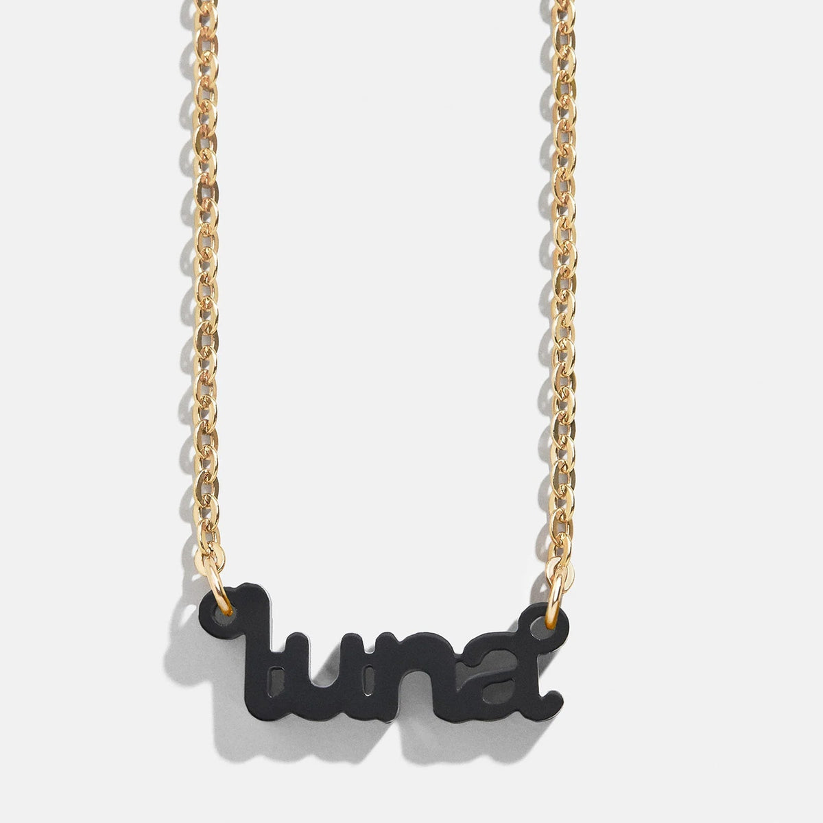 Lavisa - Custom Acrylic Nameplate Necklace - Product Gallery View 9
