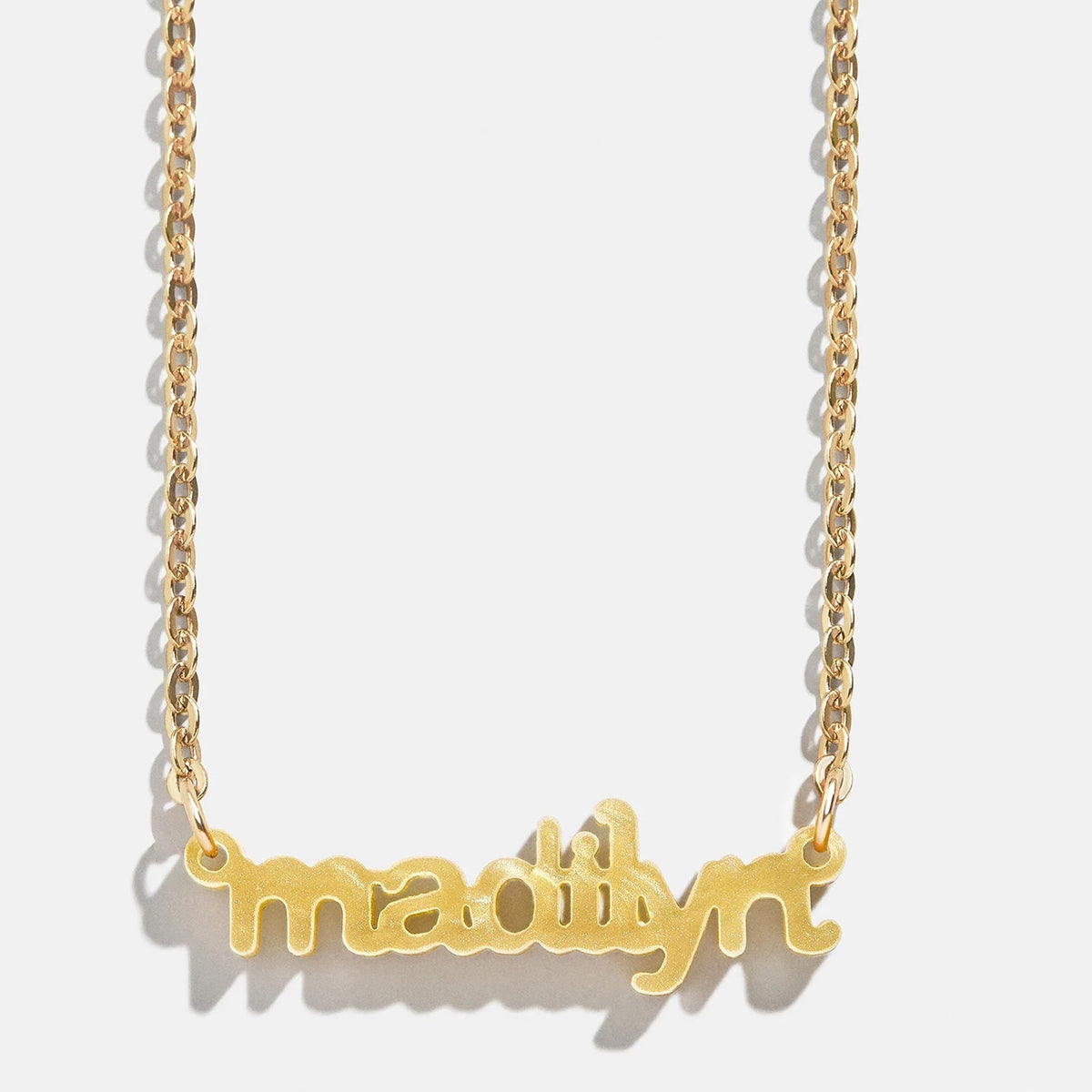 Lavisa - Custom Acrylic Nameplate Necklace - Product Gallery View 15