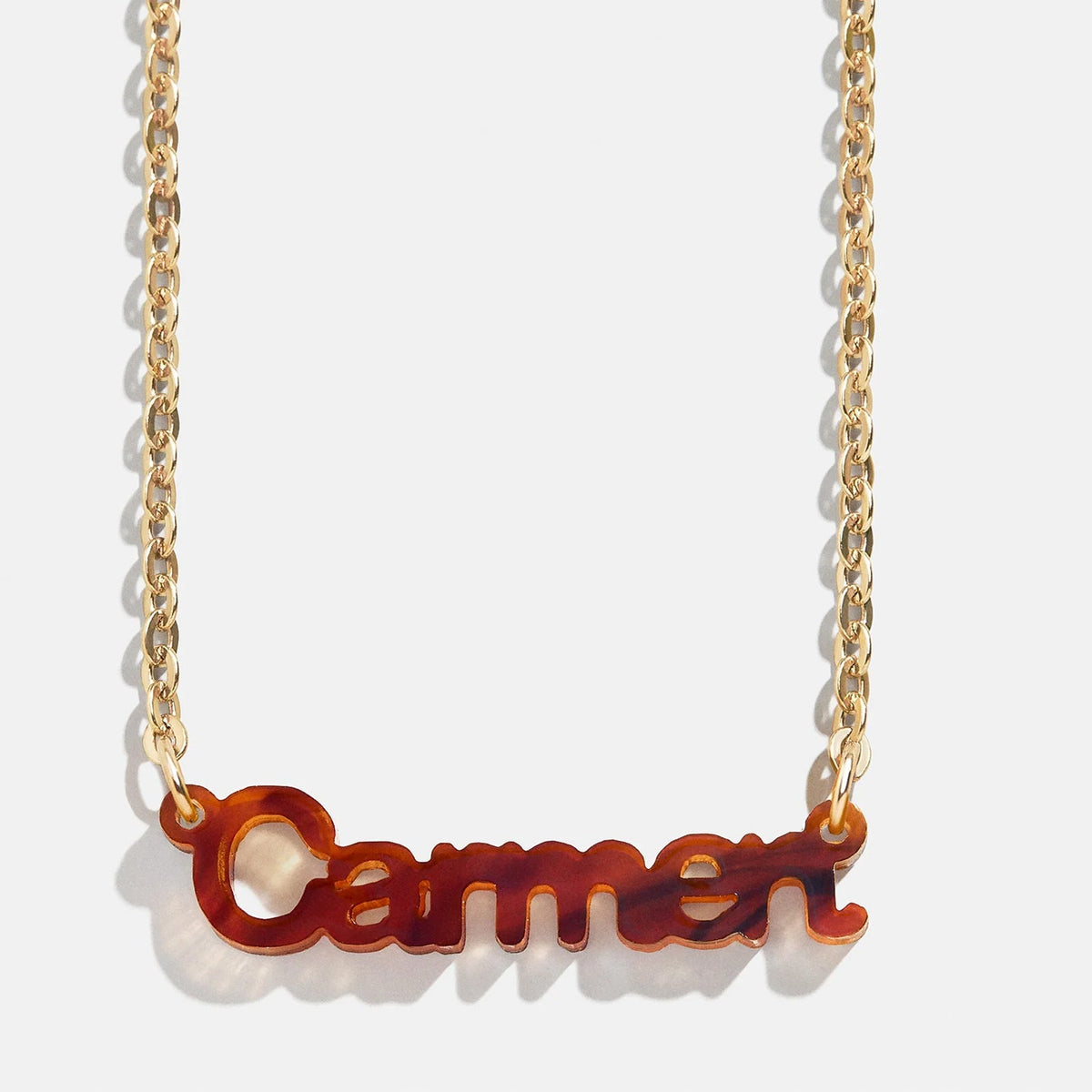 Lavisa - Custom Acrylic Nameplate Necklace - Product Gallery View 17