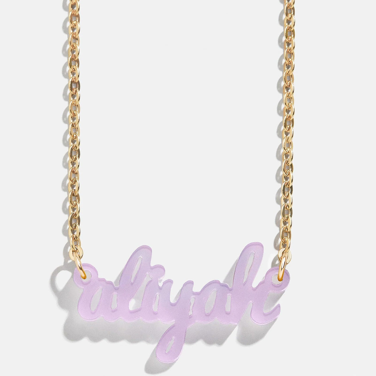 Lavisa - Custom Acrylic Nameplate Necklace - Product Gallery View 21