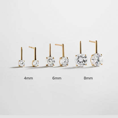Lavisa - Cubic Zirconia Drop Earrings - Product Gallery View 11