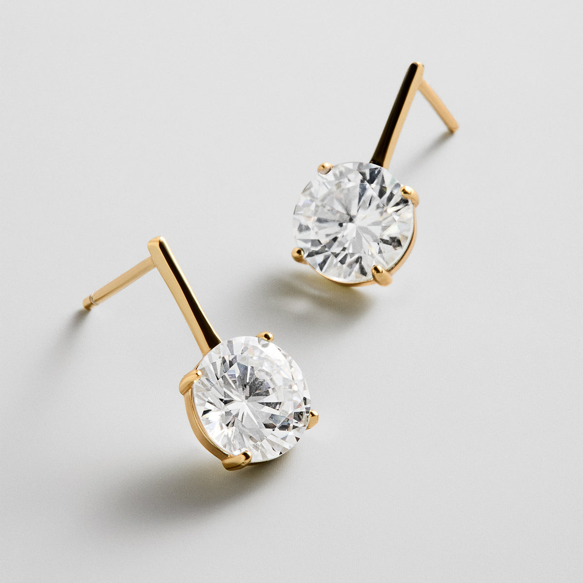 Lavisa - Cubic Zirconia Drop Earrings - Product Gallery View 9