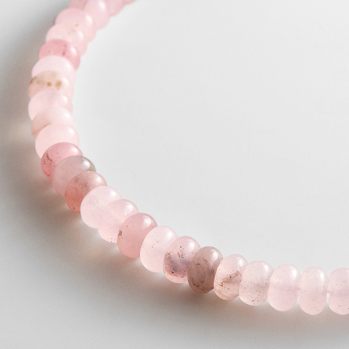 Lavisa - Semi-Precious Beaded Necklace for Women - On-Model & Scale View