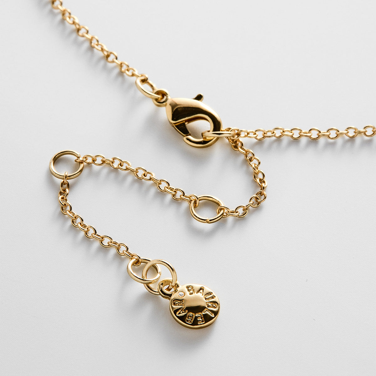 Lavisa - Custom Charm Necklace - Side Profile View
