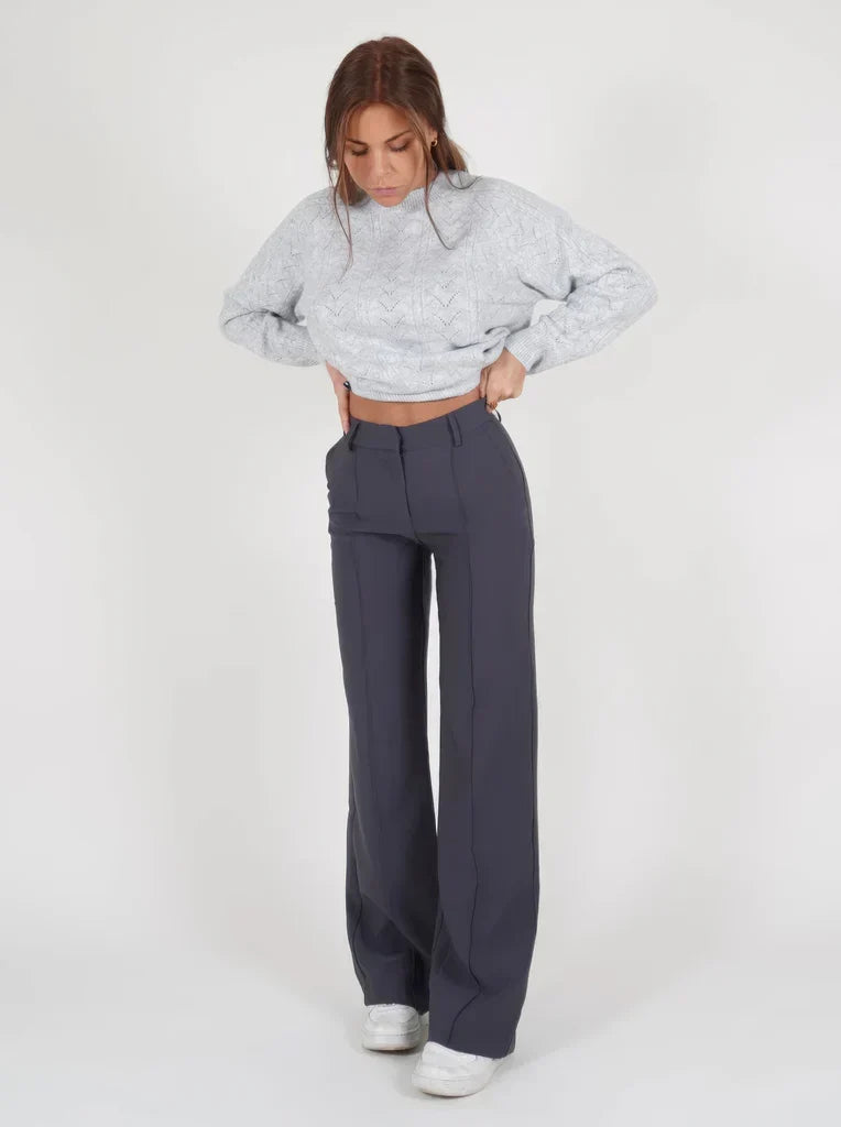 Lavisa - Women's Tailored Wide Leg Dress Pants