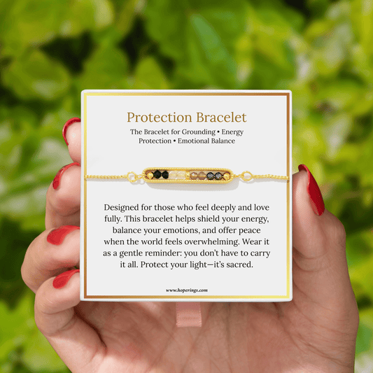 Lavisa - Adjustable Protection Crystal Bracelet