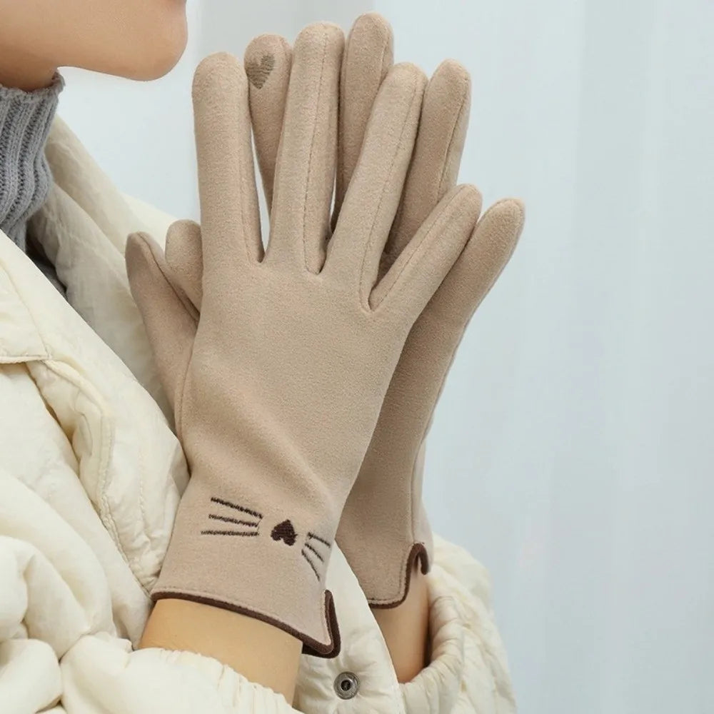 Lavisa - Cat Touchscreen Winter Gloves