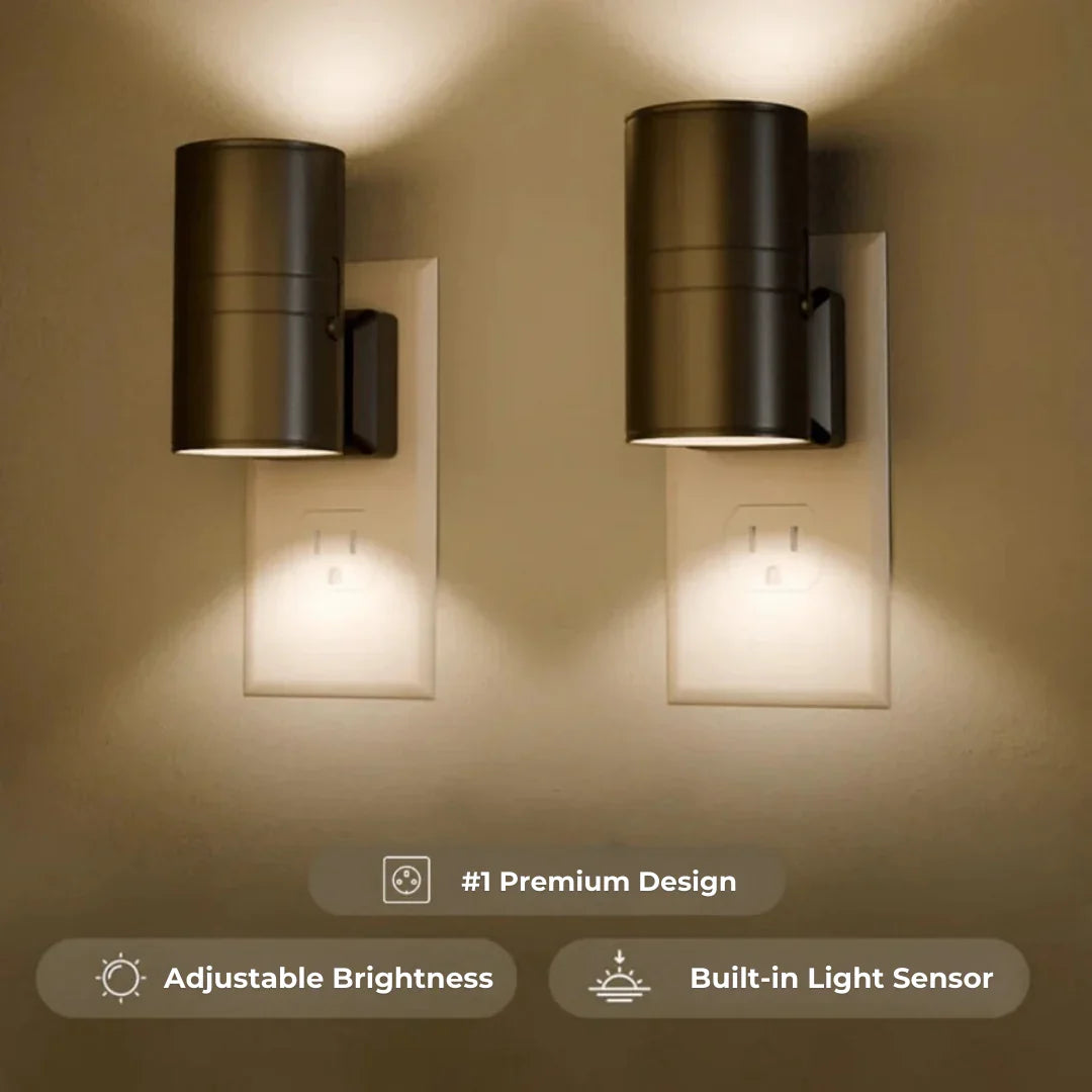 Lavisa - Premium LED Night Light with Automatic Dusk to Dawn Sensor