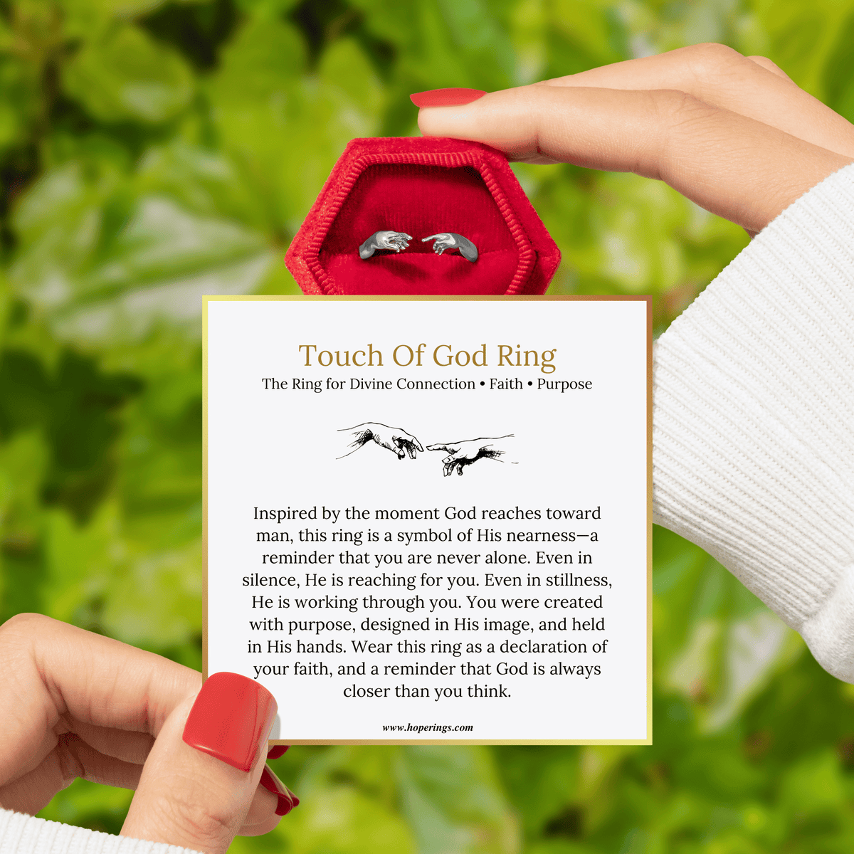 Lavisa - Touch Of God Ring