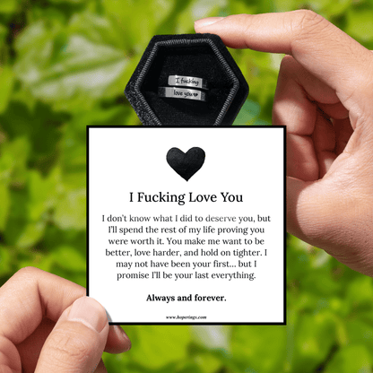 Lavisa - Romantic Message Adjustable Statement Ring