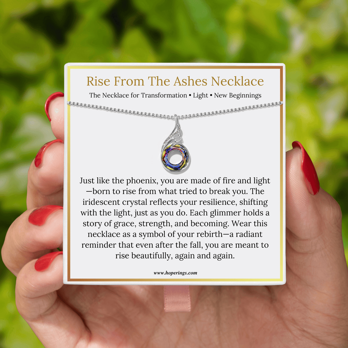 Lavisa - Rise From The Ashes Necklace