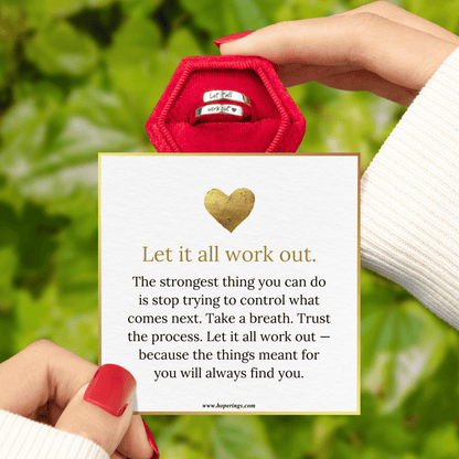 Lavisa - Inspirational Affirmation Ring