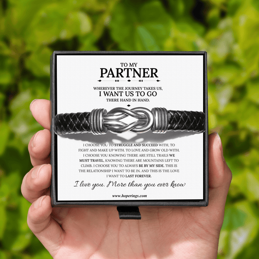 Lavisa - To My Partner Forever Linked Bracelet