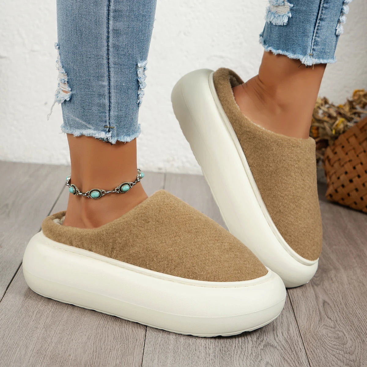Lavisa - Plush Indoor Winter Slippers