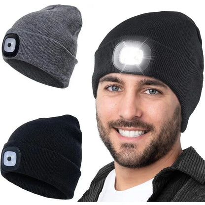 Lavisa - Rechargeable LED Beanie Hat