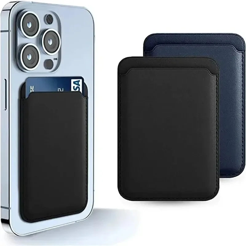 Lavisa - Magnetic Leather Card Holder Wallet for iPhone