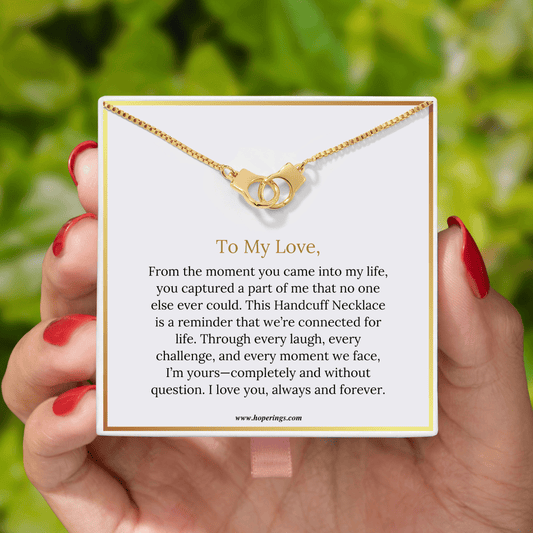 Lavisa - Symbolic Handcuff Pendant Necklace