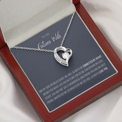 Lavisa - Future Wife Forever Love Heart Necklace Gift