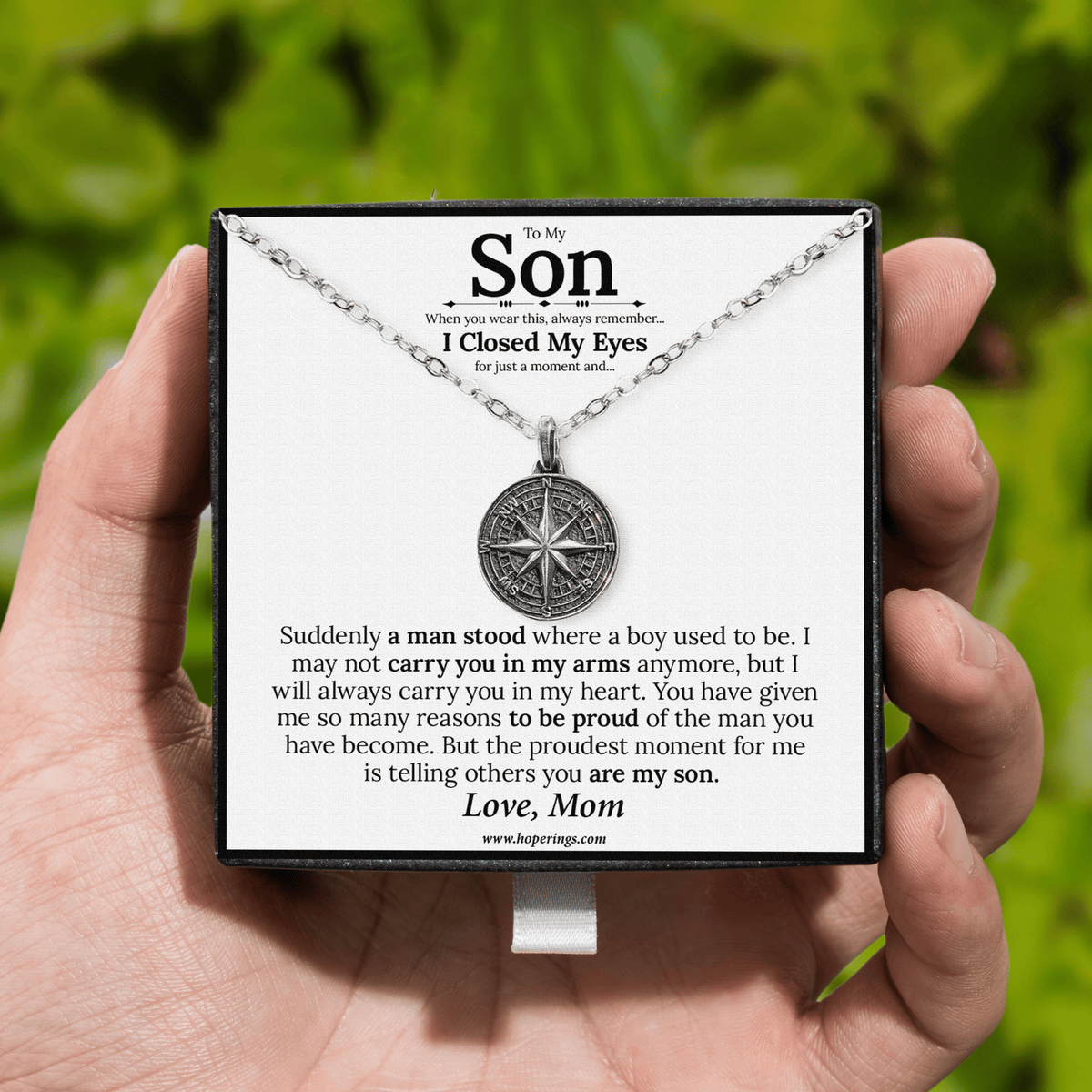 Lavisa - Son Compass Necklace