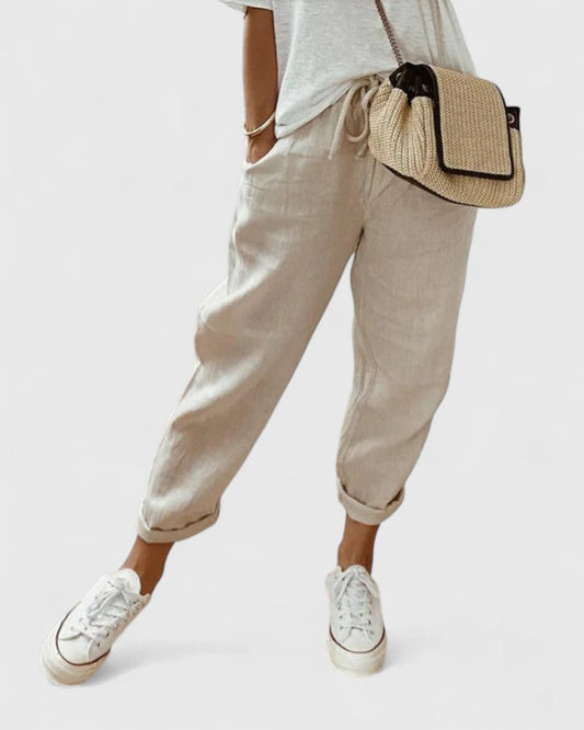 Lavisa - Elegant Tailored Wide Leg Pants for Women