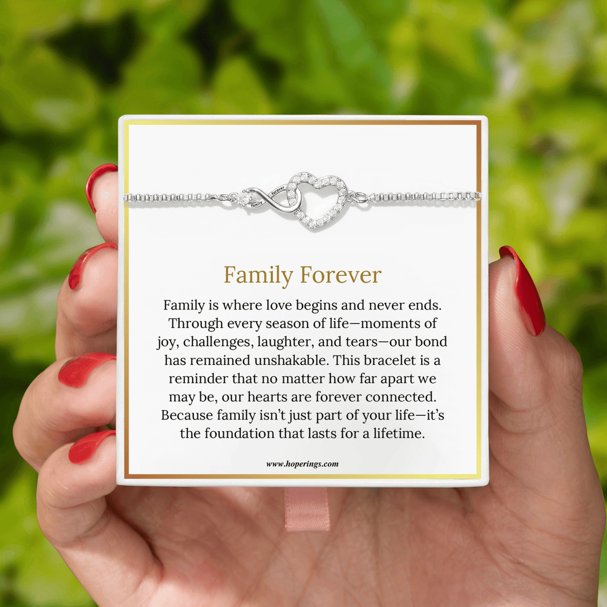 Lavisa - Family Forever Memorial Bracelet