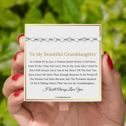 Lavisa - Loving Granddaughter Bracelet With Message Card