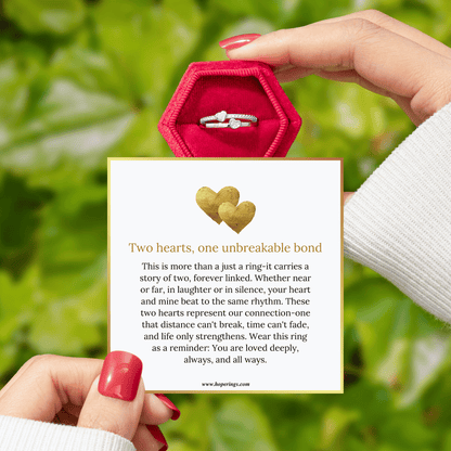 Lavisa - Two Hearts One Love Ring
