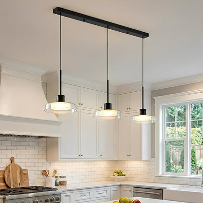 Lavisa - Modern Minimalist Glass Bar Pendant Light