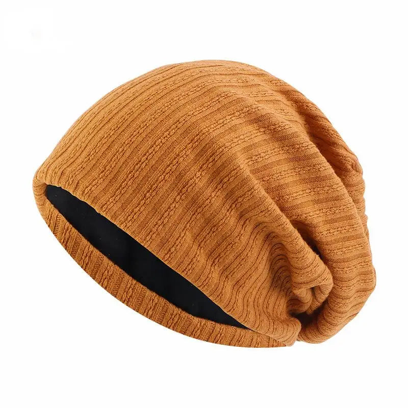 Lavisa - Wheat Pattern Cotton Beanie Hat for Autumn and Winter
