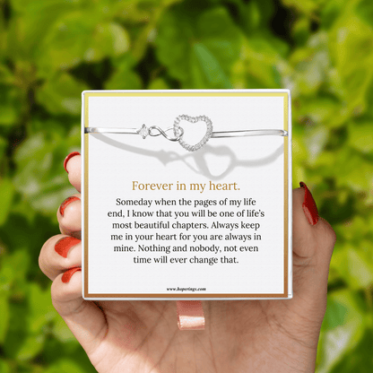 Lavisa - Forever In My Heart Adjustable Bracelet