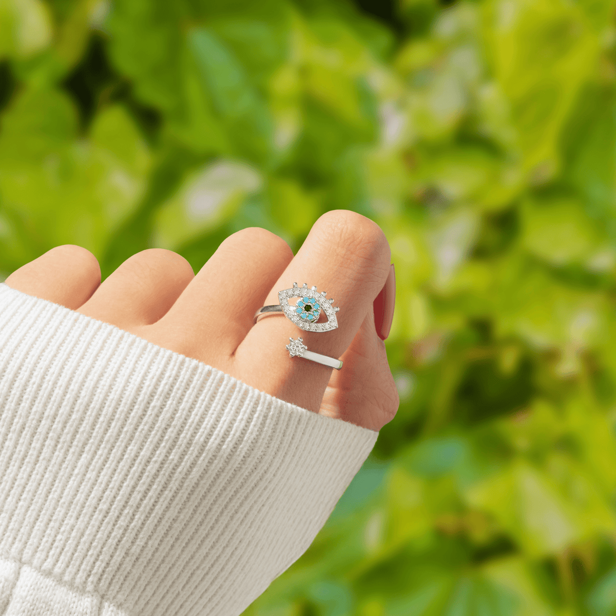 Lavisa - Evil Eye Fidget Ring
