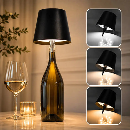 Lavisa - Cordless IP54 Bottle Stopper Ambient Lamp