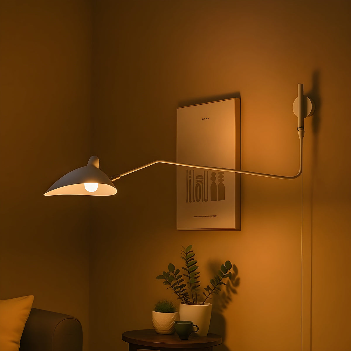 Lavisa - Swing Arm Scandinavian Wall Lamp