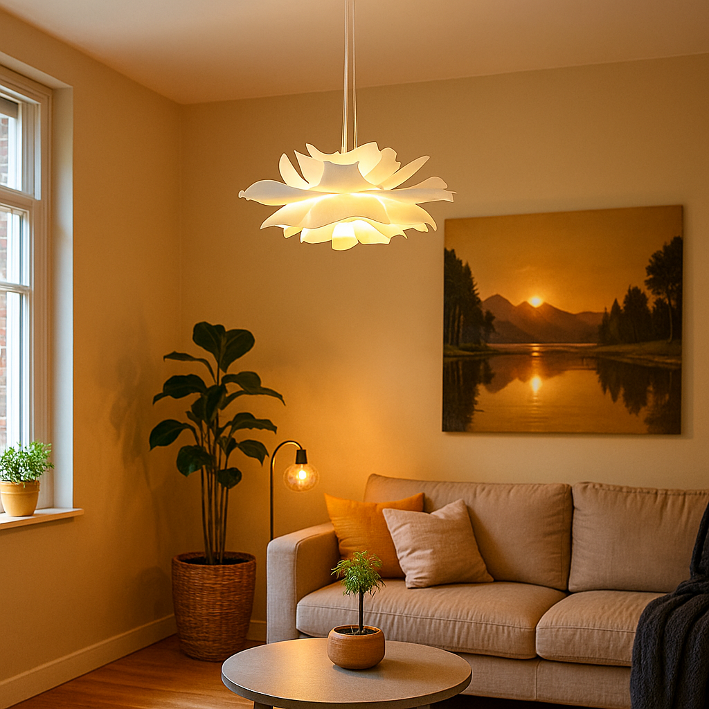 Lavisa - Sculptural Flower LED Pendant Light