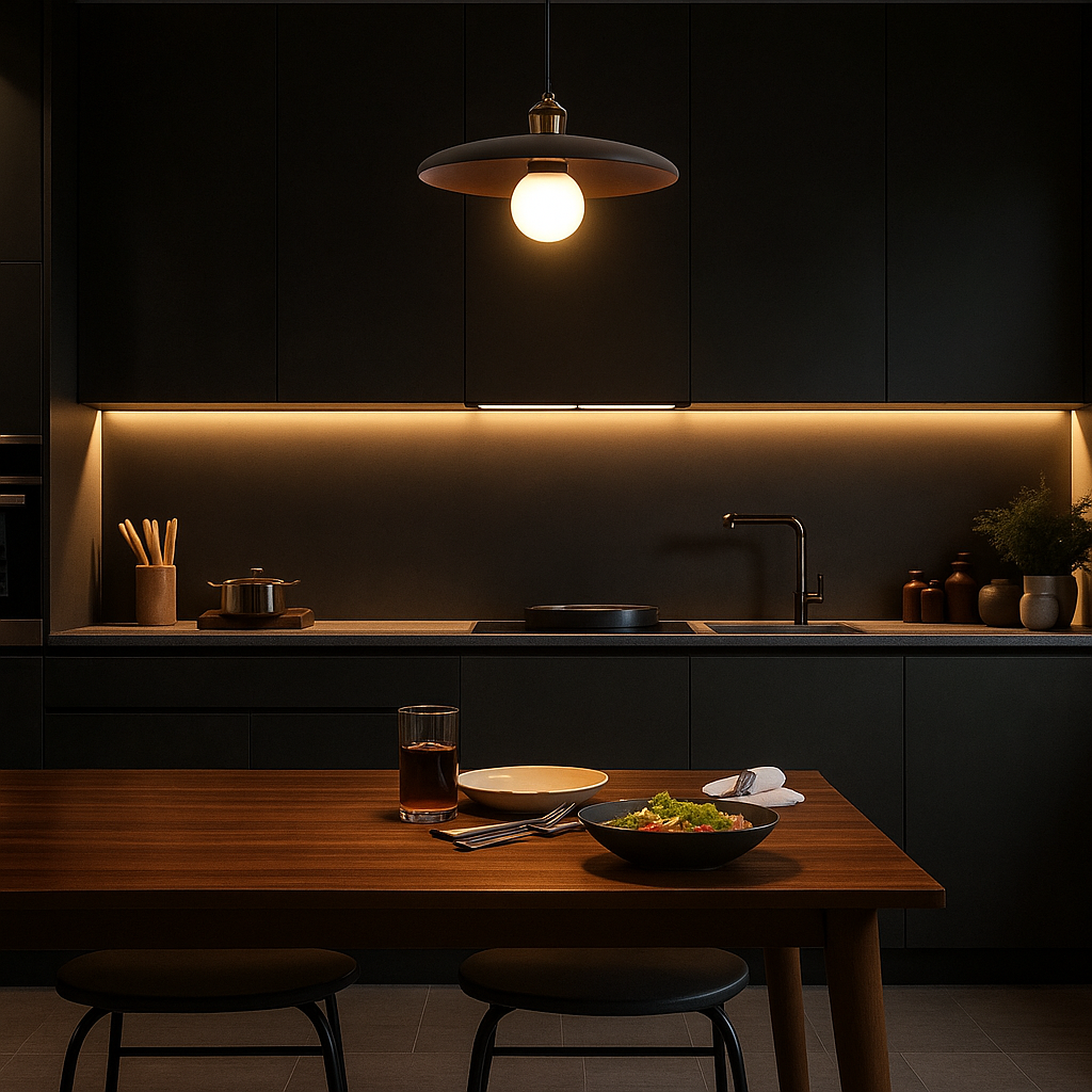 Lavisa - Globe Bulb Hanging LED Pendant Light