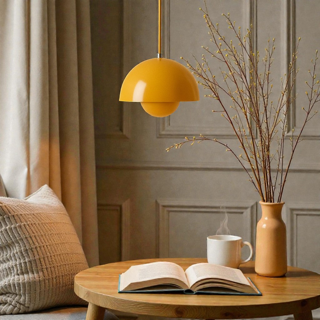 Lavisa - Minimalist Scandinavian Globe-Dome LED Pendant Light