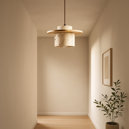 Lavisa - Rustic Modern Cylinder Pendant Light