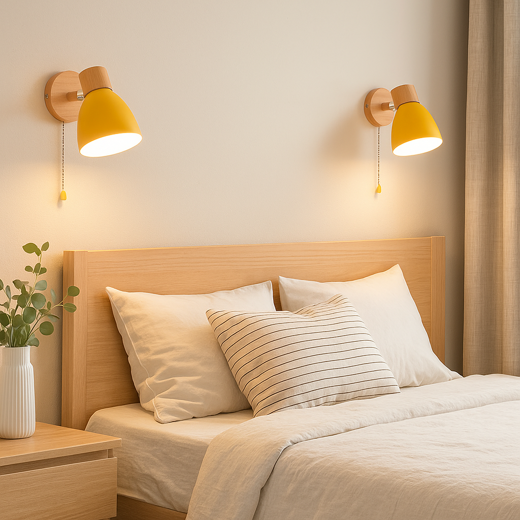 Lavisa - Adjustable Scandinavian Cone Shade Wall Light