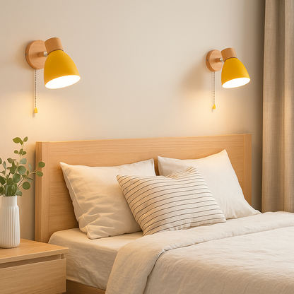 Lavisa - Adjustable Scandinavian Cone Shade Wall Light