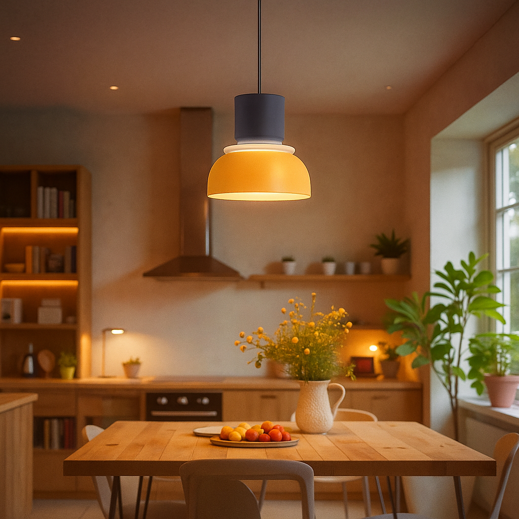 Lavisa - Modern LED Two Tone Layered Scandinavian Pendant Light