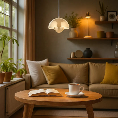 Lavisa - Minimalist Scandinavian Globe-Dome LED Pendant Light