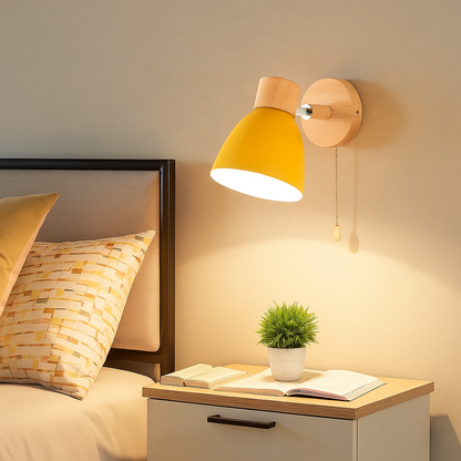 Lavisa - Adjustable Scandinavian Cone Shade Wall Light